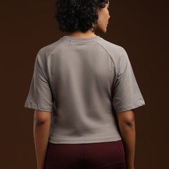 Mist Muse - Raglan Crop Top