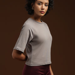 Mist Muse - Raglan Crop Top