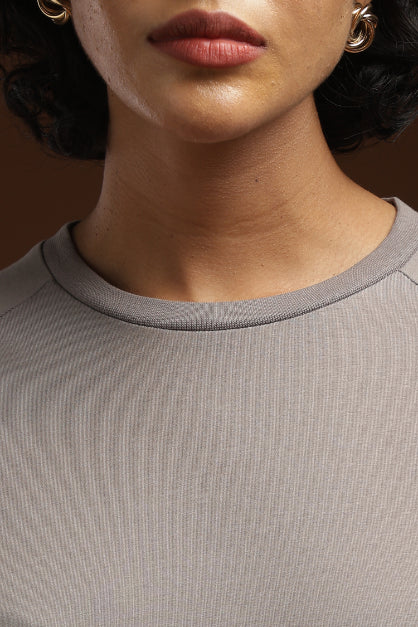 Mist Muse - Raglan Crop Top