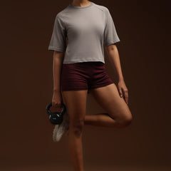 Mist Muse - Raglan Crop Top