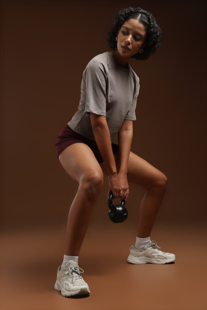 Mist Muse - Raglan Crop Top