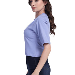Violet Drift-  Crop Top