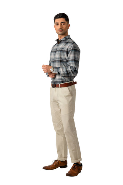 "Blue Plaid Shirt"