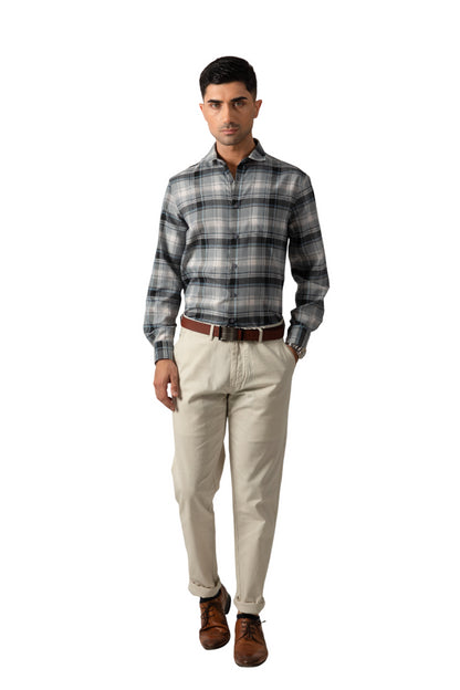 "Blue Plaid Shirt"