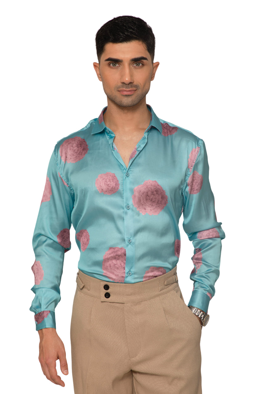 "Floral Sky Shirt"