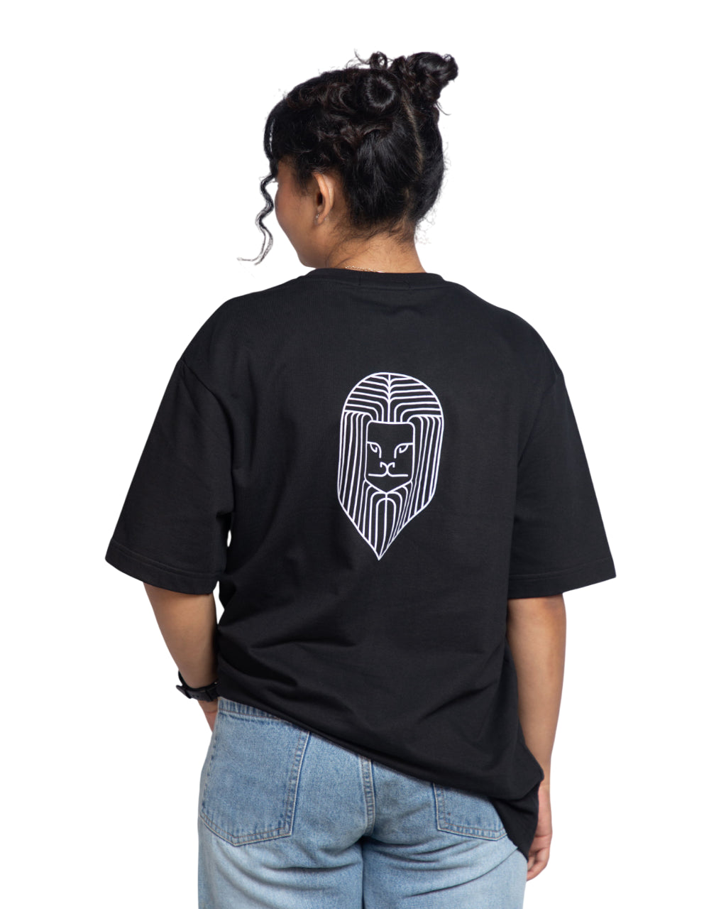 "ELITE BLACK OVERSIZED T-SHIRT"