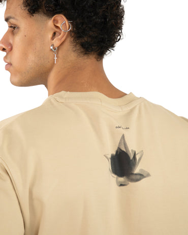 "beige Oversized T-Shirt "