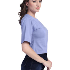 Violet Drift-  Crop Top