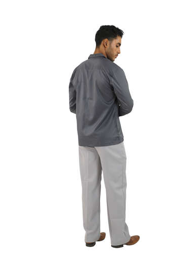 Elephant Gray Korean Shirt